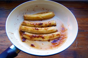 Banan split - banany z cukrem_a