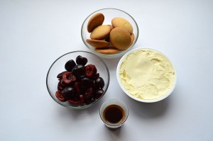 Tiramisu czereśniowe w szklance