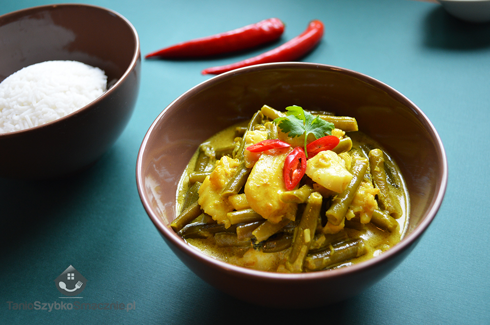 Żółte curry z rybą i fasolką_04a