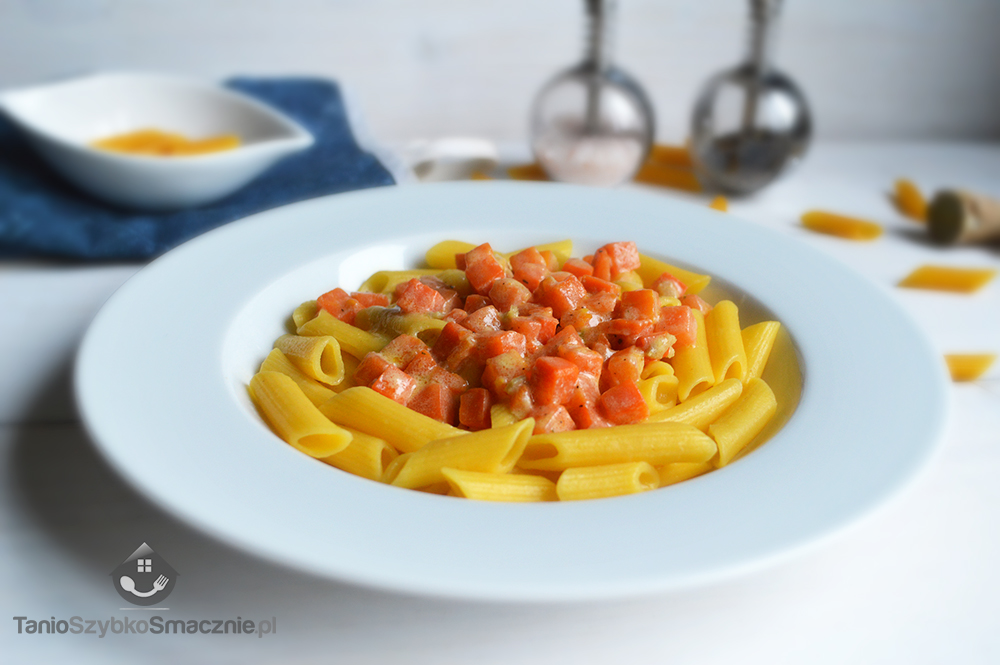 Orientalne penne z marchewką na mleku kokosowym_03b