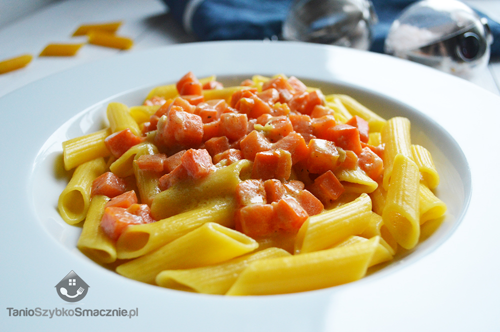 Orientalne penne z marchewką na mleku kokosowym_05a