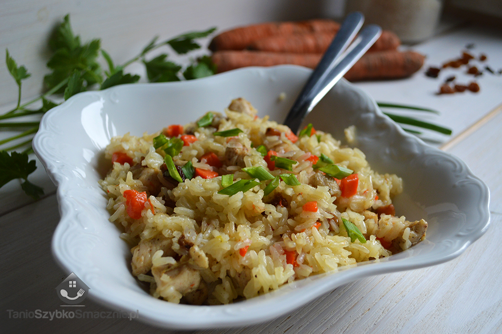 Risotto z kurczakiem, rodzynkami i marchewką_03a