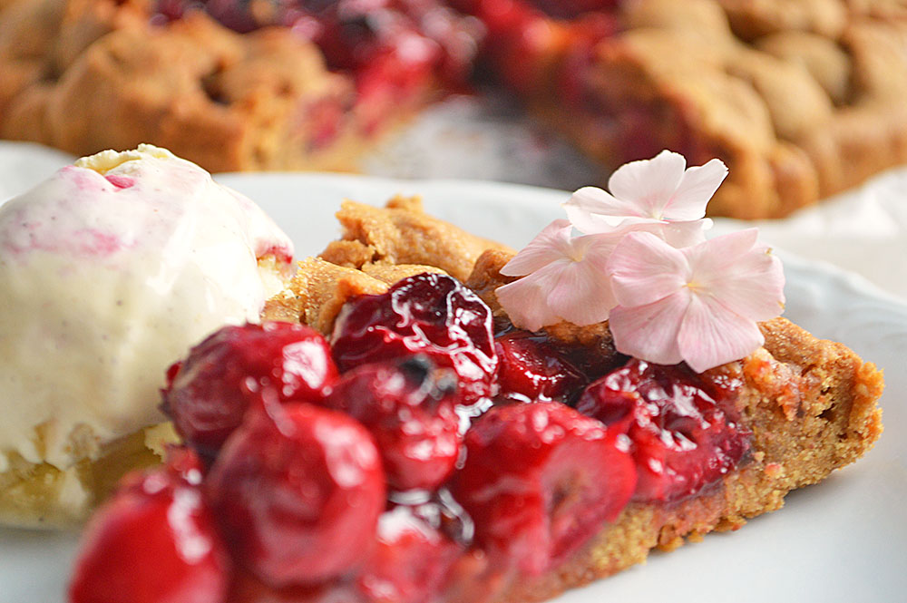 Tarta z wiśniami